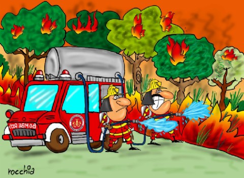 Fuego y pánico en Año Nuevo: huéspedes saltaron por las ventanas mientras ardía un hotel lleno