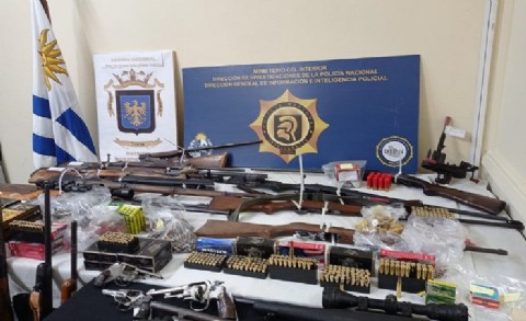 Diez condenados por tráfico interno e internacional de armas de fuego y municiones