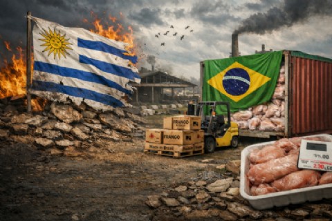 Listo el pollo, pelada la gallina: la industria avícola tiembla por la posible apertura de importación con Brasil