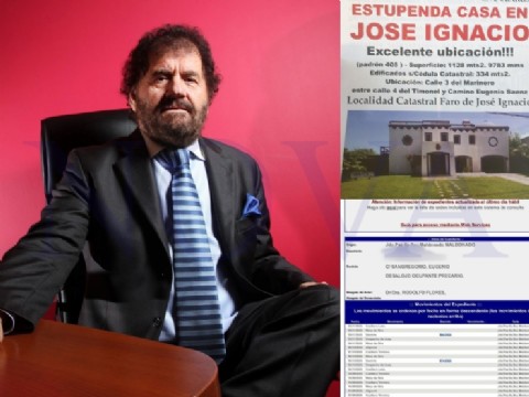 El diputado italiano Sangregorio no abandonó sus andanzas mafiosas y estafó a un empresario en José Ignacio