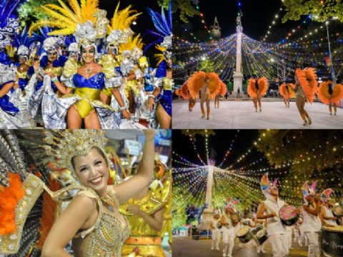 Montevideo palpita el Desfile Inaugural de Carnaval