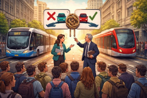 Una discusión que no lleva a ningún lado: Gobierno y oposición no se ponen de acuerdo sobre la reforma de transporte