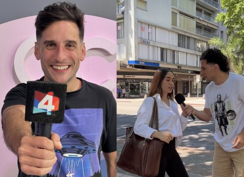 Lalo Musso, el comunicador que le imprime sello propio a los móviles de Canal 4