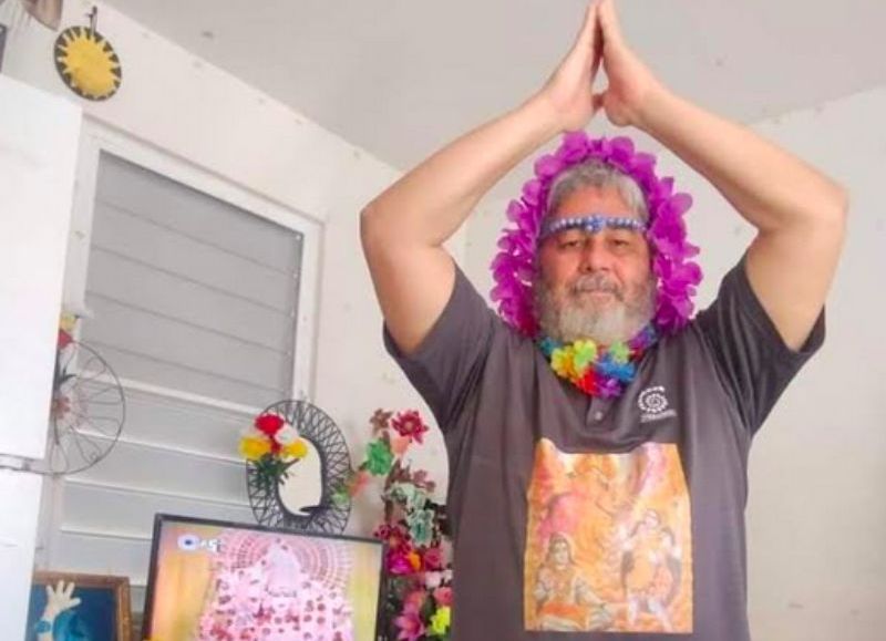 El ufólogo Reinaldo Ríos quiere convertirse en el primer asceta buda boricua