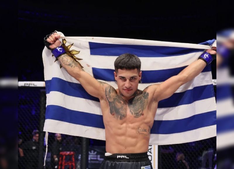 El "Toro" uruguayo que pisa fuerte en el mundo del MMA: Luciano Pereira y su nuevo golpe internacional