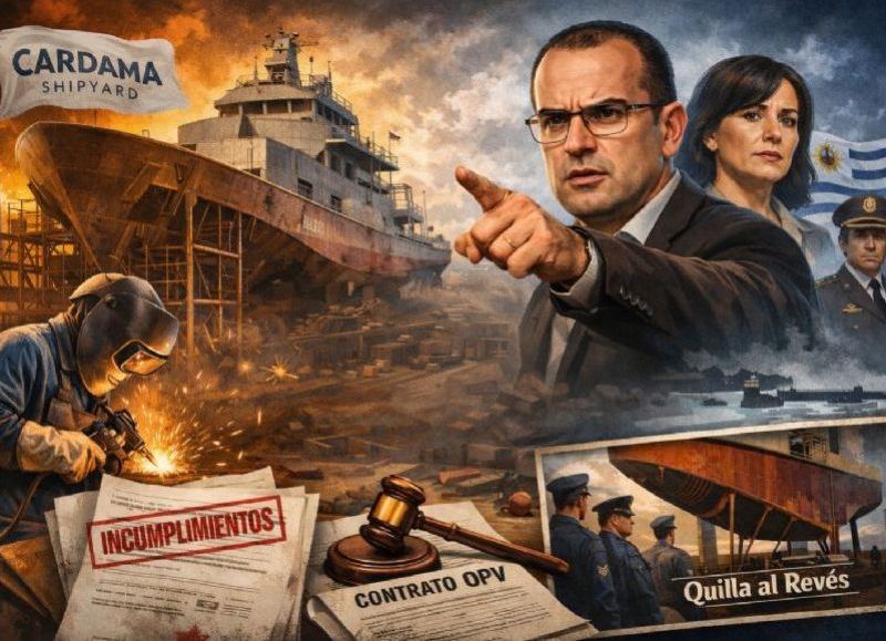 Mucho ruido, pocas nueces: el Gobierno acusa a Cardama de "incumplimiento" y el país sigue sin patrullas oceánicas