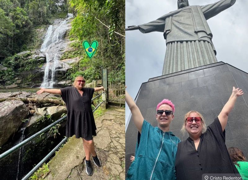 VIDEO | Selva Pérez y Pablo Atkinson, sueltos en Río: ¿escapada laboral o viaje de placer?