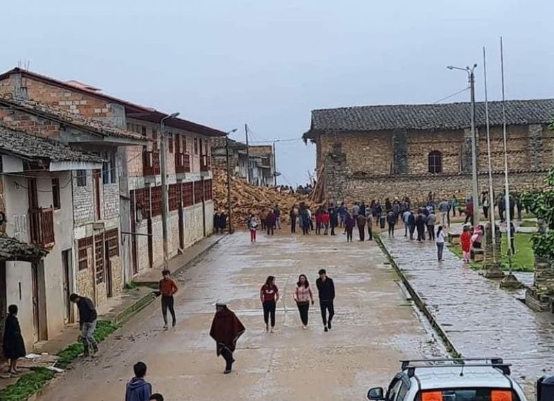 Un terremoto en Perú y en el Amazonas dejan graves destrozos