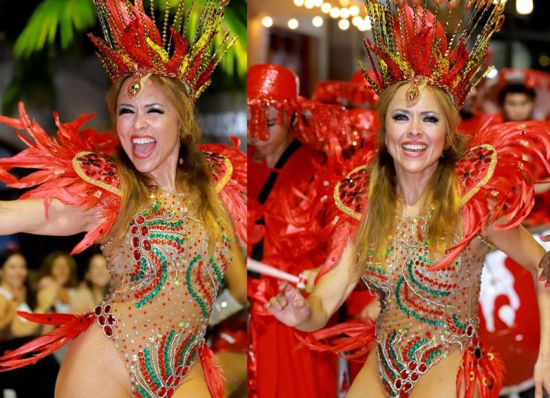 Brillo, emoción y revancha: el Carnaval de Melo levantó vuelo y tuvo a Jéssica Zunino como gran figura de la noche