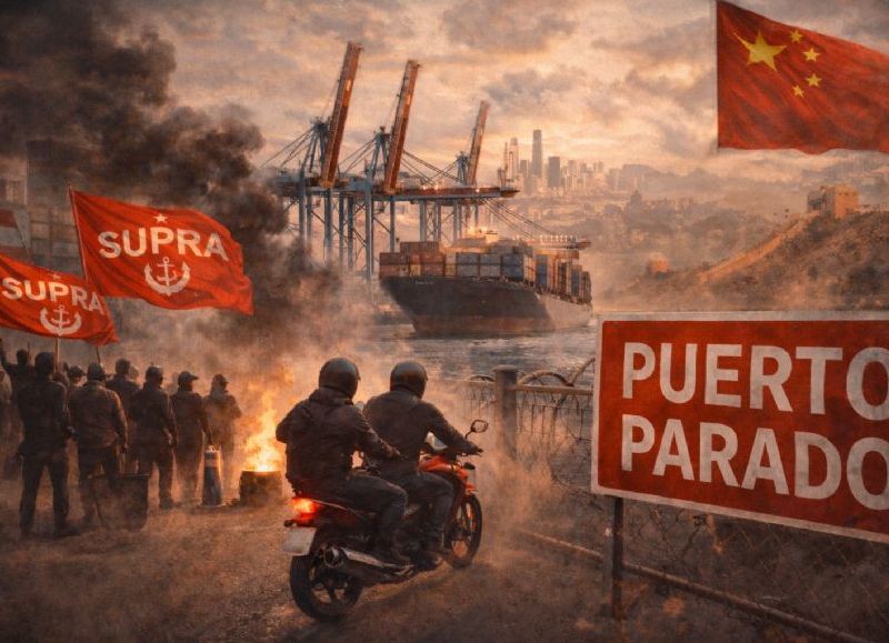 A la deriva: mientras Orsi visita China, un nuevo conflicto sindical paraliza al puerto más importante del país