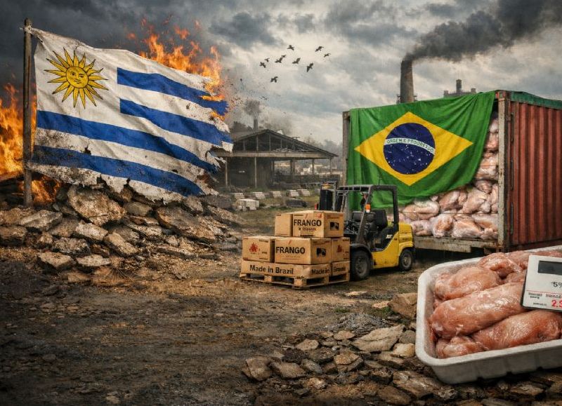 Listo el pollo, pelada la gallina: la industria avícola tiembla por la posible apertura de importación con Brasil