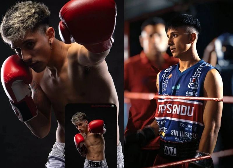 Leonardo Pereira, el joven campeón que boxea en las plazas y conquista con Warriors Boxing